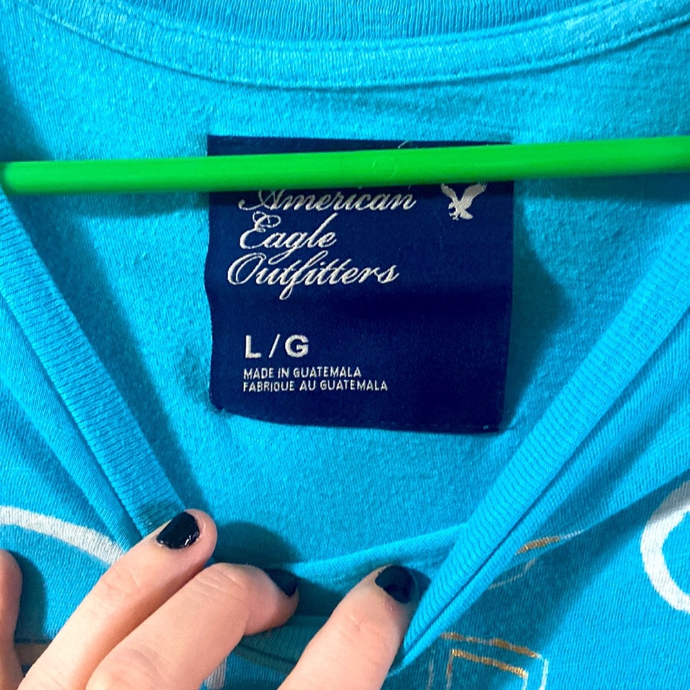 Long sleeve American eagle graphic Tee - Picture 2 of 3